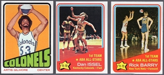 1972-73 Topps Bask- 24 Diff