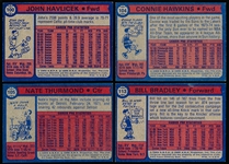 1974-75 Topps Bask- 4 Diff Stars