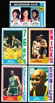 1974-75 Topps Bask- 5 Diff