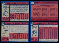 1974-75 Topps Bask- 4 Diff