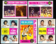 1974-75 Topps Bask- 5 Diff