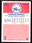 1986-87 Fleer Basketball- #7 Charles Barkley RC