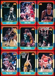 1986-87 Fleer Basketball- 10 Diff