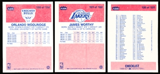 1986-87 Fleer Basketball- 3 Diff