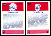 1986-87 Fleer Basketball- 2 Diff Stickers