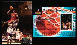 1992-93 Stadium Club Basketball- #1 Michael Jordan- 10 Cards