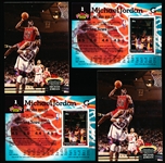 1992-93 Stadium Club Basketball- #1 Michael Jordan- 7 Cards