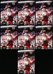1992-93 Stadium Club Basketball- #247 Shaquille O’ Neal RC- 7 Cards