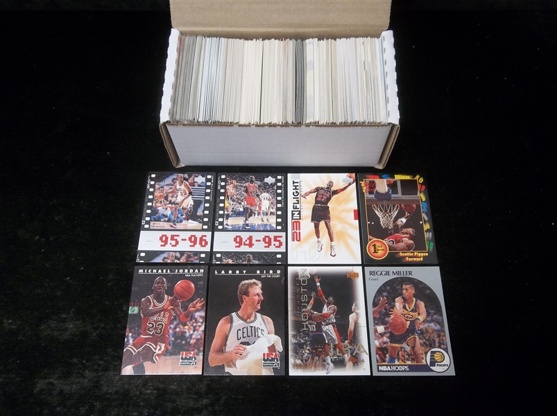 Basketball Star Card Lot- 350 Stars- 1980’s thru 2000’s