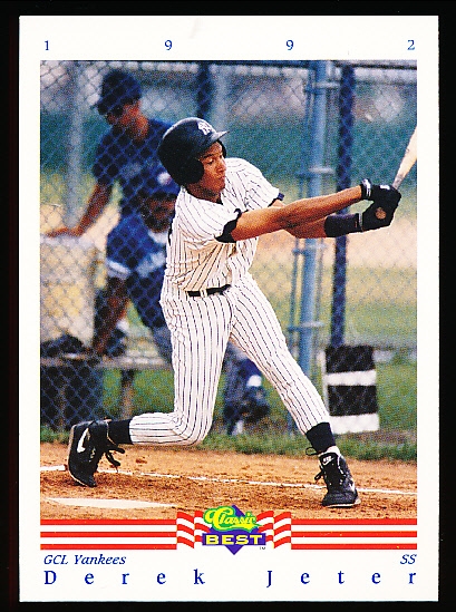 1992 Classic Best Bb- #402 Derek Jeter, GCL Yankees