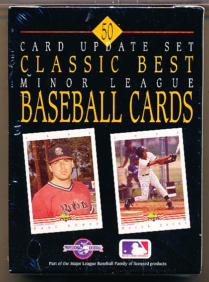 1992 Classic Best Bb Factory Sealed “Update” Set of 50 Cards with Jeter!
