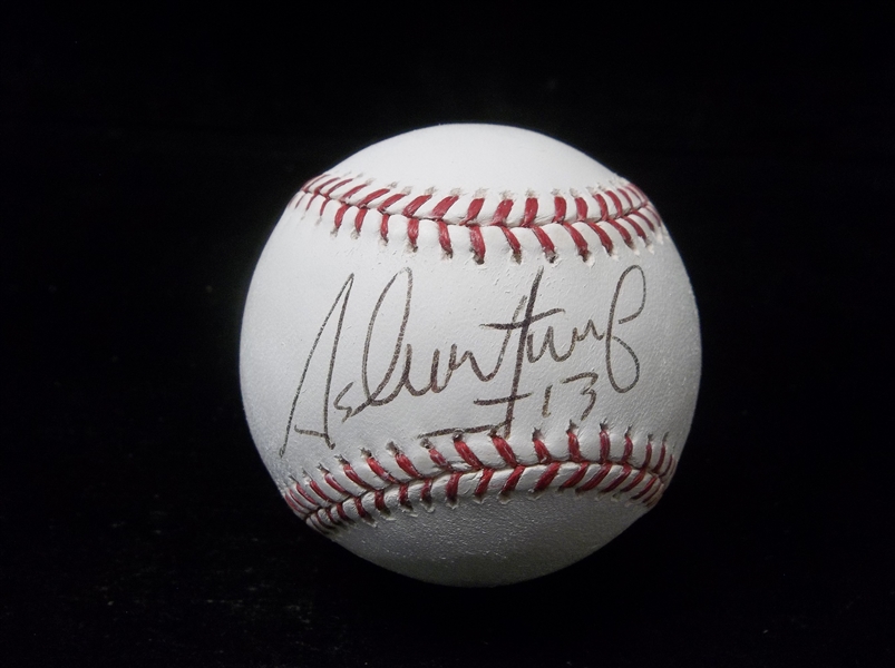 Autographed Asdrubal Cabrera Official MLB Bsbl.- MLB Authenticated