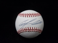 Autographed Carlos Carrasco Official MLB Bsbl.- MLB Authenticated