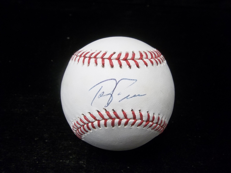 Autographed Terry Francona Official MLB Bsbl.- MLB Authenticated