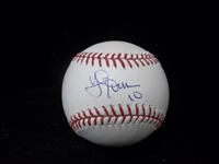 Autographed Yan Gomes Official MLB Bsbl.- MLB Authenticated