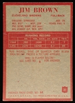 1965 Philly Football- #31 Jim Brown, Browns