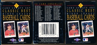 1992 Classic Baseball Update- Factory Sealed Set of 50 Cards- 3 Sets