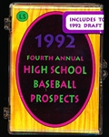 1992 Little Sun “4th Annual High School Baseball Prospects” Factory Sealed Set of 30 with Derek Jeter! Set #621/3,000