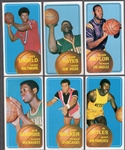 1970-71 Topps Bask- 6 Diff