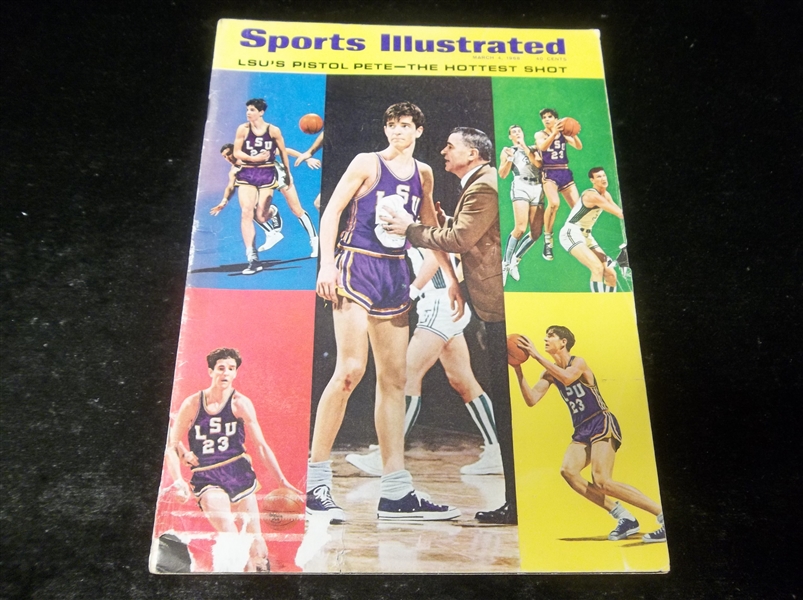 3/4/68 Sports Illustrated Magazine- Pete Maravich Cover