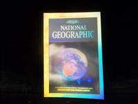1988 December National Geographic Magazine- Hologram Foil Cover of the Earth