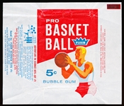 1961-62 Fleer Basketball- 5 Cent Wrapper