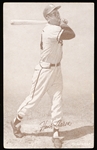 1963 Stat-Back Baseball Exhibits- Hank Aaron- red print back