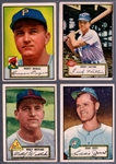 1952 Topps Baseball- 4 Diff