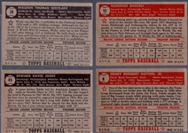 1952 Topps Baseball- 4 Diff