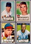 1952 Topps Bb- 4 Diff