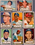1952 Topps Bb- 8 Diff