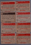 1952 Topps Bb- 8 Diff