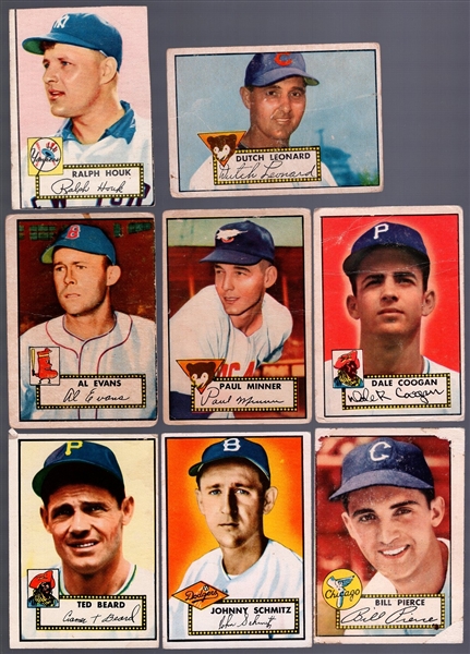 1952 Topps Bb- 8 Diff