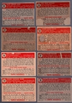 1952 Topps Bb- 8 Diff