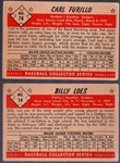 1953 Bowman Bb Color- 2 Diff Brooklyn Dodgers