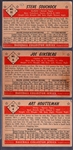 1953 Bowman Bb Color- 3 Diff Detroit Tigers