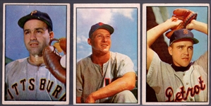 1953 Bowman Bb Color- 3 Diff