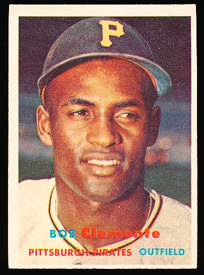 1957 Topps Baseball- #76 Roberto Clemente, Pirates