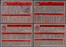 1957 Topps Baseball- 4 Diff Semi Hi#’s