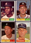 1961 Topps Bb- 4 Diff