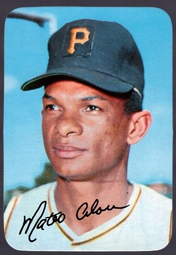 1969 Topps Bb Super- #56 Matty Alou, Pirates