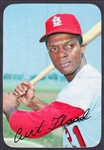 1969 Topps Bb Super- #59 Curt Flood, Cards