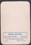 1969 Topps Bb Super- #62 Selma, Padres