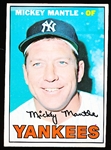 1967 Topps Baseball- #150 Mickey Mantle, Yankees