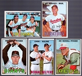 1967 Topps Bb- 5 Diff