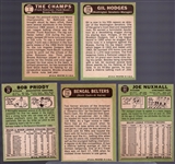 1967 Topps Bb- 5 Diff