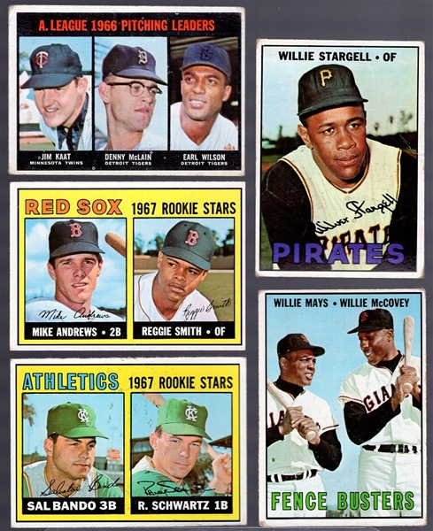 1967 Topps Bb- 9 Diff