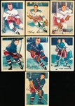 1953-54 Parkhurst Hockey- 7 Diff. N.Y. Rangers