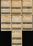 1953-54 Parkhurst Hockey- 7 Diff. N.Y. Rangers