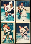 1953-54 Parkhurst Hockey- 4 Diff. Black Hawks